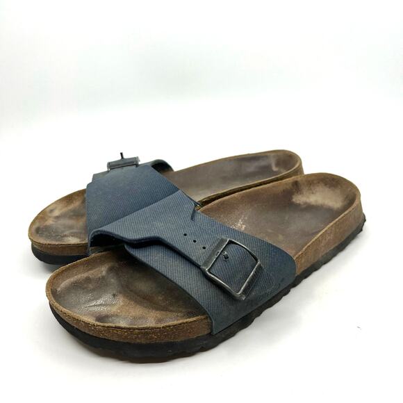 Birkenstock Papillio Sydney Blue Slide Sandals Women's 9 US - Picture 1 of 9